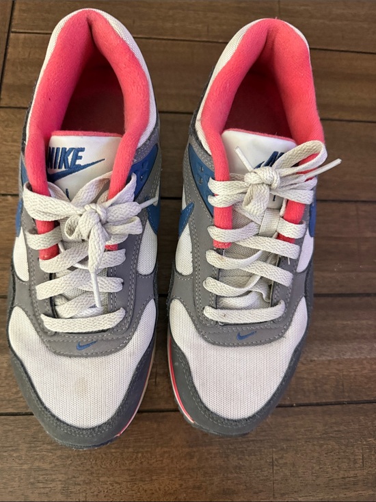 Nike Shoes - Nike Air Gray White Blue Pink Sneakers